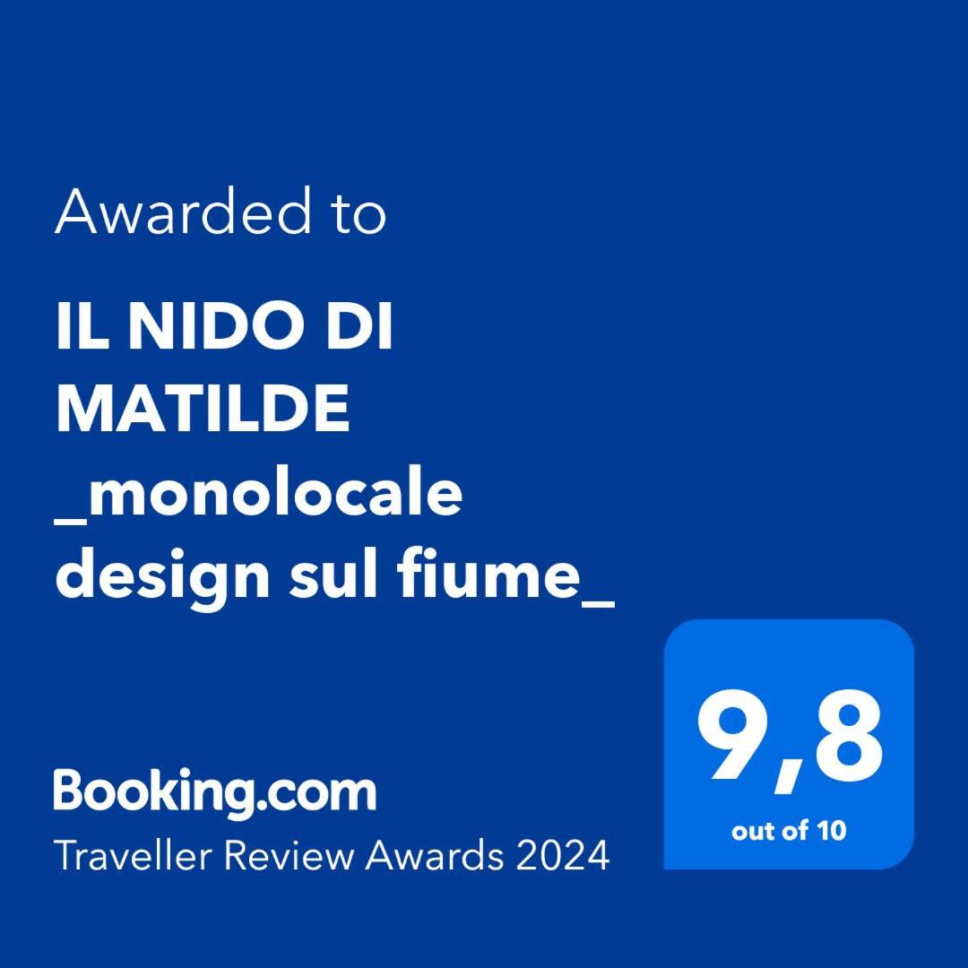 Appartamento Il Nido Di Matilde _Monolocale Design Sul Fiume_ Rossena Esterno foto